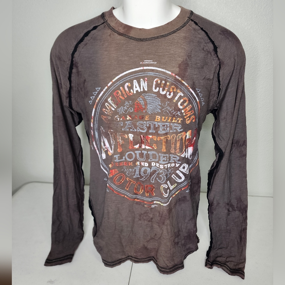 Affliction long sleeve shirt